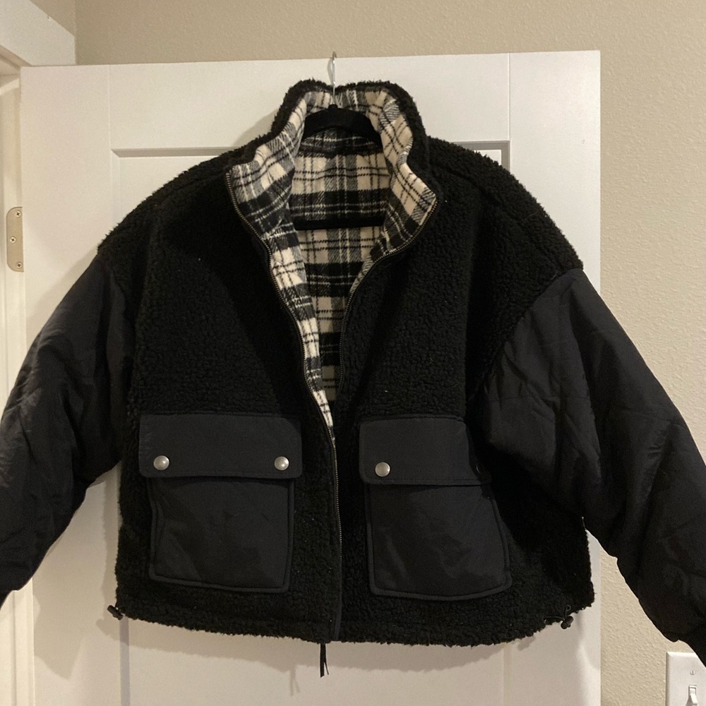 American Eagle Reversible Puffer Coat